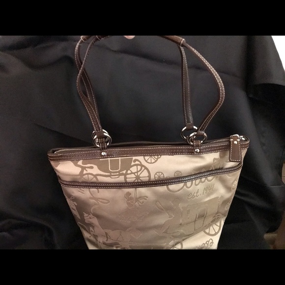 Coach Cream cloth Handbag - Picture 3 of 8